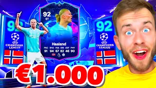 Ich habe 1.000€ in FC 24 Packs investiert & _____ gezogen! 👀