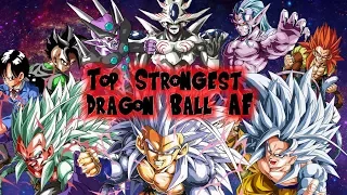 Top 20 Strongest Dragon Ball AF (Young Jiji) Characters