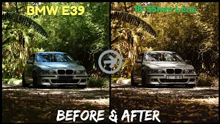 Great Car Photography with 18-55mm Lens - Before & After Lightroom Edits | BMW E39