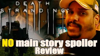 Death Stranding review NO spoilers on PS4 Pro 2160p 4k gameplay