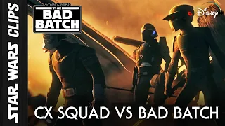 Clone Squad X vs Bad Batch  |  Star Wars Clips