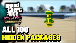 Grand Theft Auto Vice City Definitive Edition All HIDDEN PACKAGE Locations (City Sleuth Trophy)