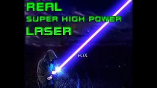 FOXLASERS Real 5W/5000mW blue laser SUPER POWERFUL Handheld LASER!! Hands-on Burning Experiments!