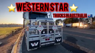 Some of the Western Star Trucks in Australia #westernstar