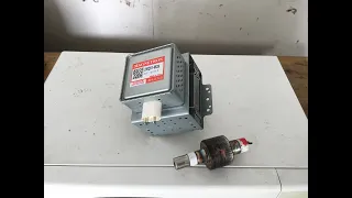 The dangers of dismantling a Magnetron from a microwave.