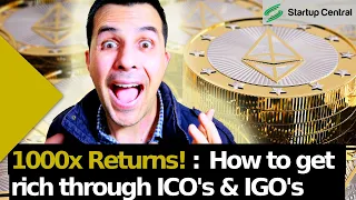How to 1000x your investment with Crypto ICOs & IGOs! 💸