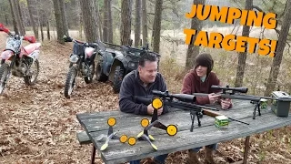 Jumping Targets! The Funnest Way to Waste Ammo!?! 22 Shooting!