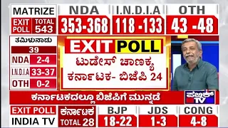 Today's Chanakya Predicts 24 Seats For BJP In Karnataka | HR Ranganath | Public TV