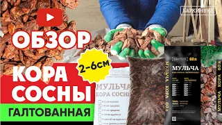 Кора сосны 2-6 см. "Галтованная" - Баркинвуд [ОБЗОР]