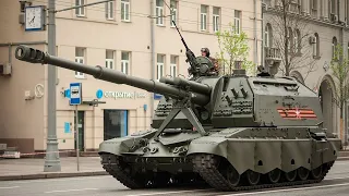 The Msta-SM2 152mm Self Propelled Howitzer of the Russian Army 🇷🇺