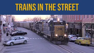 CSX Trains in the Street: Chaos at La Grange, Kentucky and More