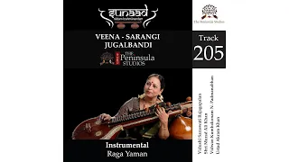 Raga Yaman | Saraswati Rajagopalan | Veena | Carnatic Music | Live@ThePeninsulaStudios
