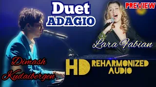 Adagio. Lara Fabian - Dimash Kudaibergen. Duet edition. PROJECT PREVIEW. HD Audio.