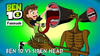 NMT Cartoon | Ben 10 Vs Siren Head | Fanmade Transformation