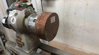 Woodturning - Tigerwood Bowl