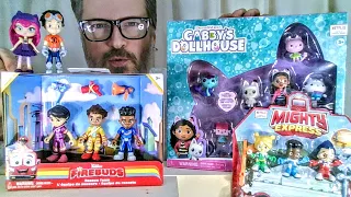 Spin Master Toy Figures Gabby's Dollhouse Firebuds Mighty Express Little Charmers Rusty Rivets