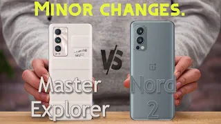 OnePlus Nord 2 5G vs Realme GT Master Explorer Edition  Comparison | Techno Tadka