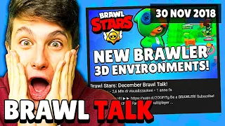 IL PRIMO BRAWL TALK DELLA STORIA DI BRAWL STARS!! *Reazione*