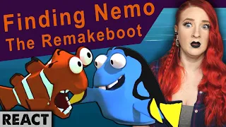 Finding Nemo The Remakeboot | Girls React