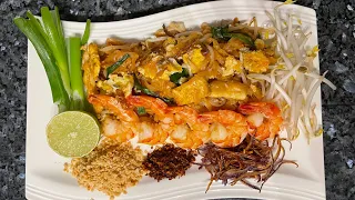 BEST Pad Thai recipe | World Famous thai food at Home | Anyone can cook very easy |  ผัด ไทย