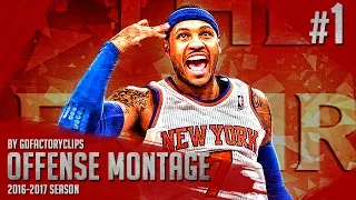 Carmelo Anthony Offense Highlights Montage 2015/2016 (Part 1) - GodMelo Mode!