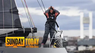 American sailor becomes first woman to race solo around the world