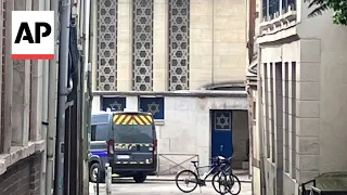 Rabbi at Rouen synagogue set on fire says Jewish community needs to be 'strong'