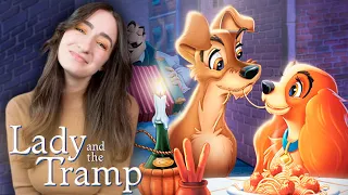 **LADY AND THE TRAMP** Is The Most Valentine's Appropriate Movie! First Time Watching (Reaction)