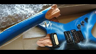 Dimebag Dean From Hell Guitar deliberate damage (CHECK UPDATE VIDEO IN DESCRIPTION)