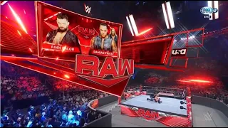 Finn Balor Vs Damian Priest: Acompañado de Edge - WWE Raw Español Latino: 25/04/2022