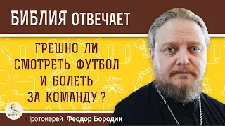 Грешно ли смотреть футбол и болеть за команду?  Протоиерей Феодор Бородин