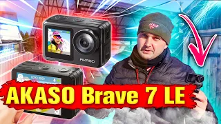 AKASO BRAVE 7 LE - экшен-камера для активных людей.