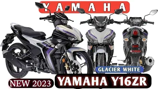 New Yamaha Y16ZR 2023 Glacier white Announced in Malaysia