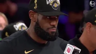 LEBRON JAMES “ I WANT MY DAMN RESPECT” NBA FINALS MVP!