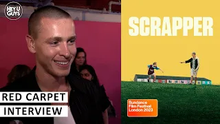 Scrapper Premiere - Harris Dickinson on going blonde, his young co-stars & Steve McQueen's Blitz