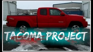 WRECKED TOYOTA TACOMA PROJECT Episode 6 - Framework and Welding