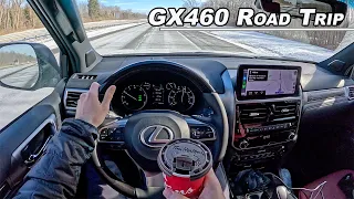 2023 Lexus GX460 Road Trip - 7 Hours in V8 Luxury (POV Binaural Audio)