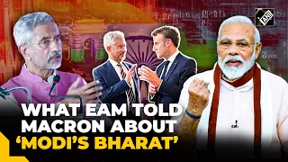 “Modi Ka Bharat Jo Hai…” What EAM Jaishankar told French Prez Macron about Indian transformation