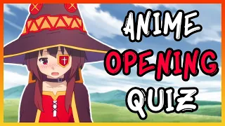 ANIME OPENING QUIZ - 1 FRAME EDITION - 40 OPENINGS + BONUS ROUNDS