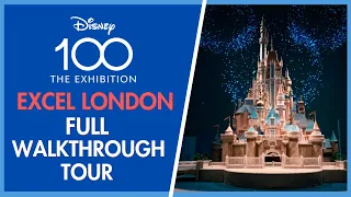 Disney 100 Exhibition Full Walkthrough - ExCeL London