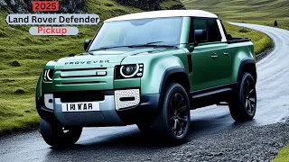 2025 Land Rover Defender pickup Introduced - Price ? Power ? Hybrid ?