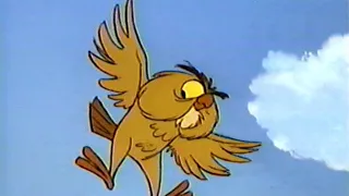 The Sword in the Stone - Archimedes Teaches Wart How to Fly / Hawk Scene