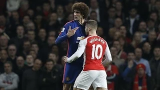 Jack wilshere fight with Fellani