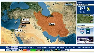 Booms and sirens in Israel after Iran launches over 200 missiles and drones in retaliatory attack