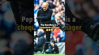 Is Pep Guardiola a chequebook manager? 🤔😳 #football