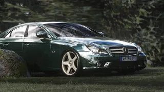 ЧЕЧЕНЦЫ УСТРОИЛИ БЕСПРЕДЕЛ В ГРУЗИИ НА Mercedes-Benz CLS 63 AMG W219 #assettocorsa