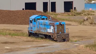 Rare Conrail SW8 Switching on Chicago's South Side