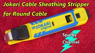 Jokari Cable Sheathing Stripper for Round Cable Model 70000 4-70