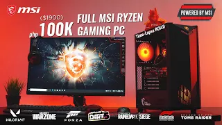 ($1900) 100K php FULL MSI RYZEN Gaming PC Time-Lapse Build - PLAY All Games @1440p ft. MECH 6700 XT