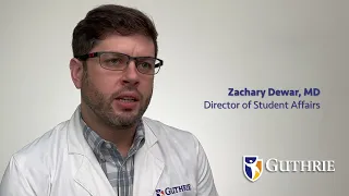 Guthrie Emergency Medicine Residency - Zachary Dewar, MD - Director of Student Affairs